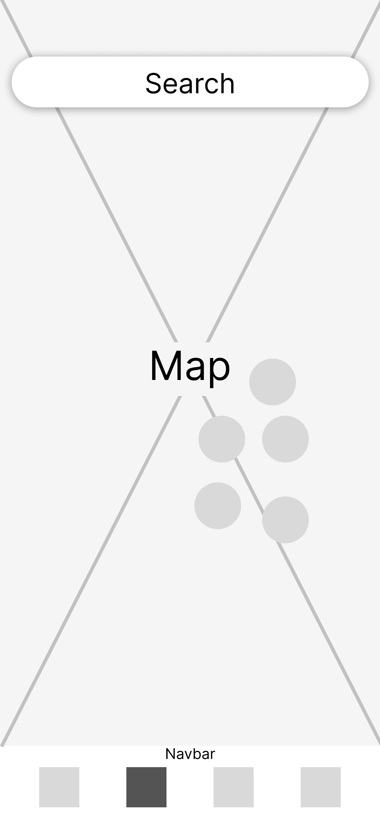 Location map wireframe